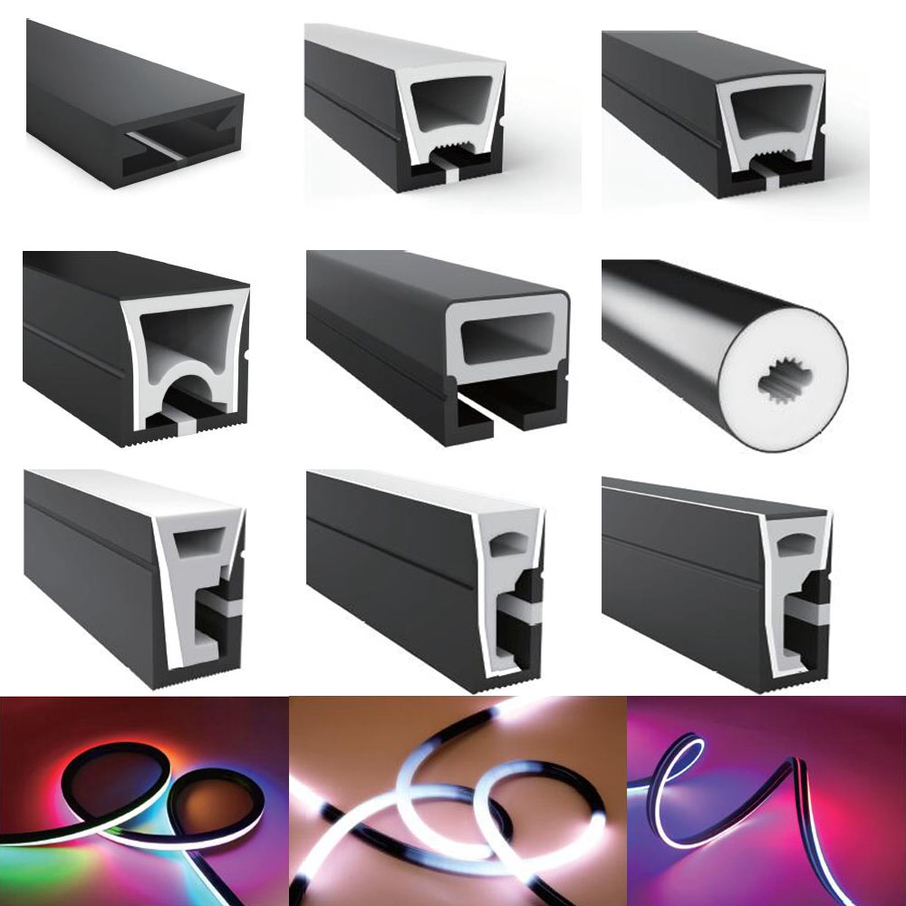 Lighting Decor And More - シリカゲル付きフレキシブルledストリップライト,装飾用防水ip67,ws2812b ws2811 sk6812,5050