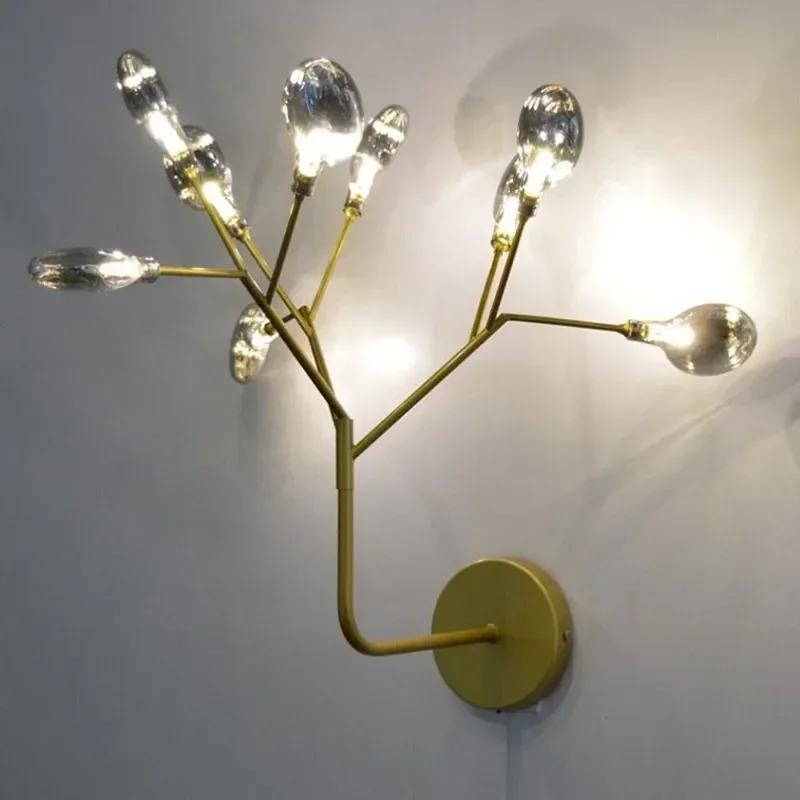 Lighting Bug Decor - ファッションブランチ ファイアフライ ウォールランプ - 室内照明装飾用虫ランプ ホームデコレーション用