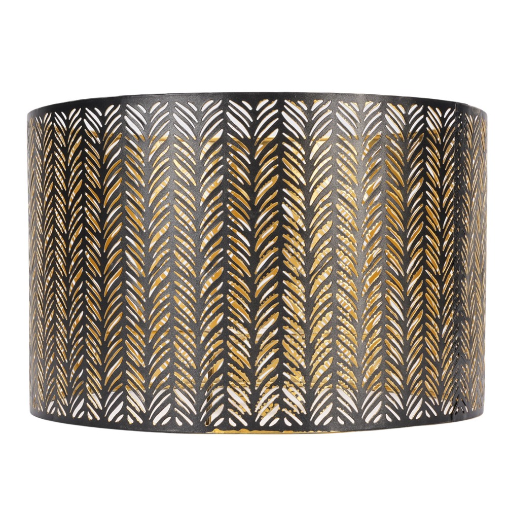 Geometric Lamp Shade - シンプルな鉄製ランプシェード幾何学模様中型シャンデリアランプシェード壁ランプシェード寝室用