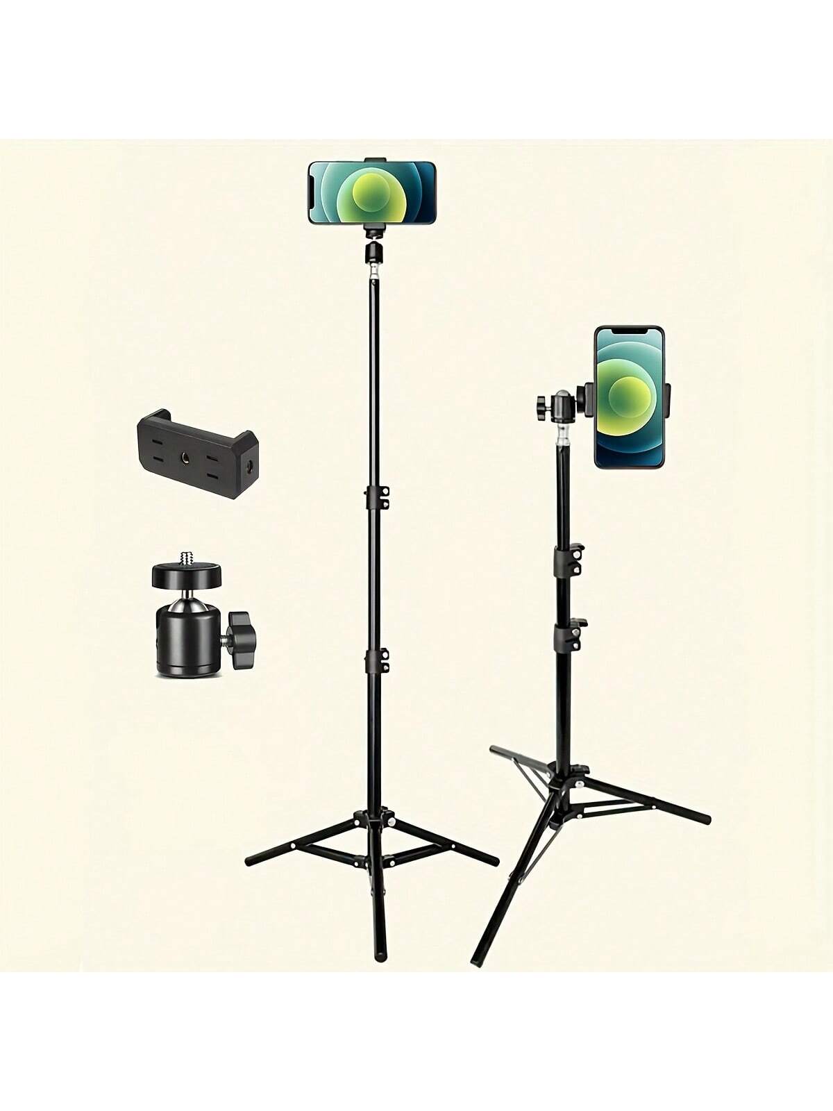 Floor Lamp Tripod - 1pc 43.31インチ床置き三脚、モバイルビデオライブブロードキャストフィルライトスタンド、写真撮影三脚