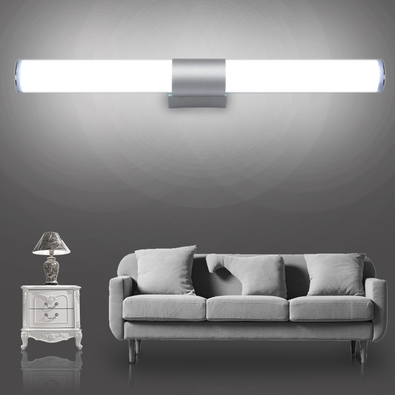 Lighting Decoration On Wall - LEDバスルームウォールランプ,明るさ,光沢のある,鏡,シンプルな屋内装飾ライト,アクリル,寝室とバスルーム用