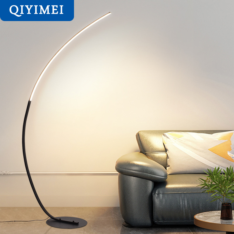 Floor Lamp Tripod - 北欧 LED コーナーライトフロアランプ黒、白 C APP リモート調光可能なフロアライトスタンドライトダイニングリビングルームの装飾
