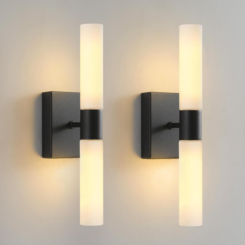 Lighting Decoration On Wall - ミラーガラスの北欧壁ランプ,室内照明,寝室,リビングルームの装飾,LEDライト,バスルーム,廊下,ホテル