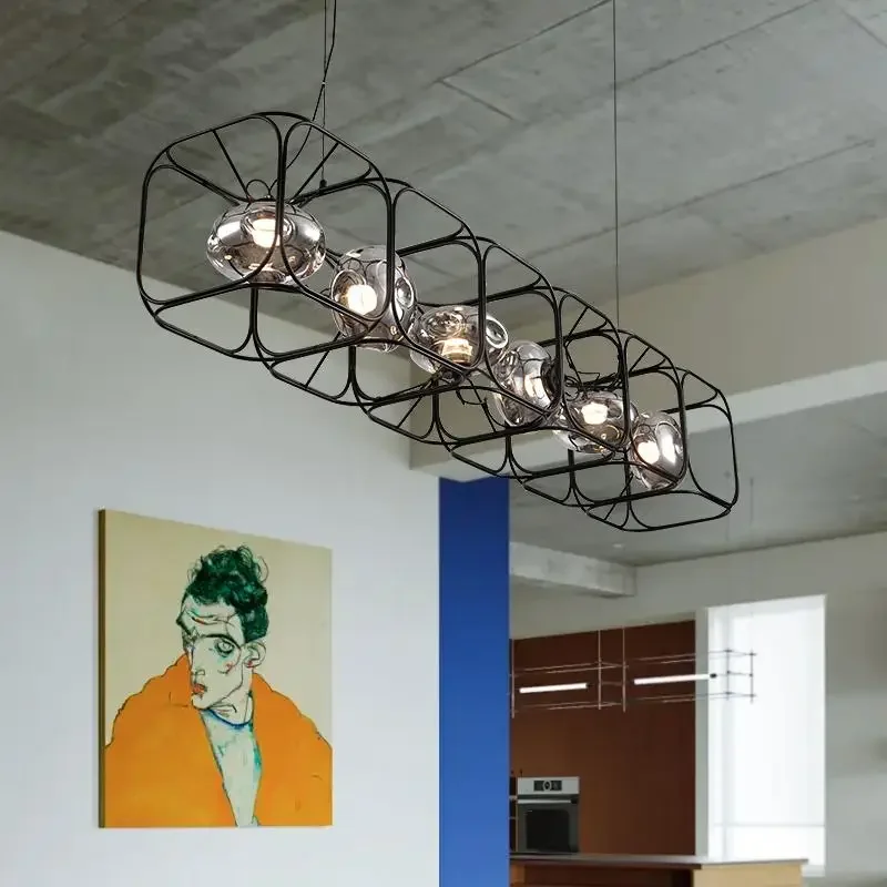 レトロなデザインの吊り下げ式LEDシーリングライト,幾何学的 - Geometric Lamp Shade のレビューと価格
