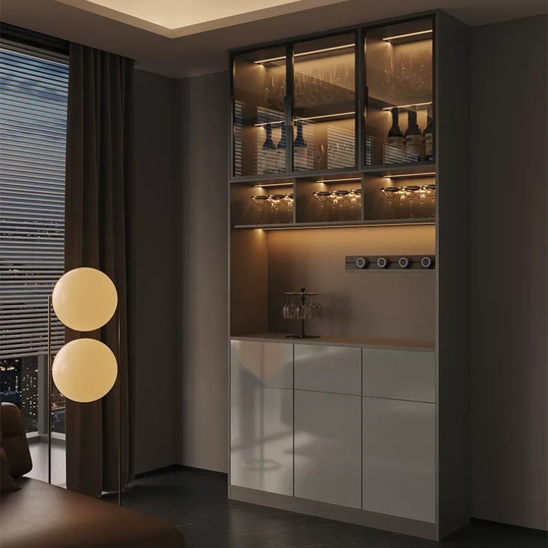 軽奢なイタリアンダイニングサイドワインキャビネット、モダンで - Furniture Lighting & Decor Magazine のレビューと価格