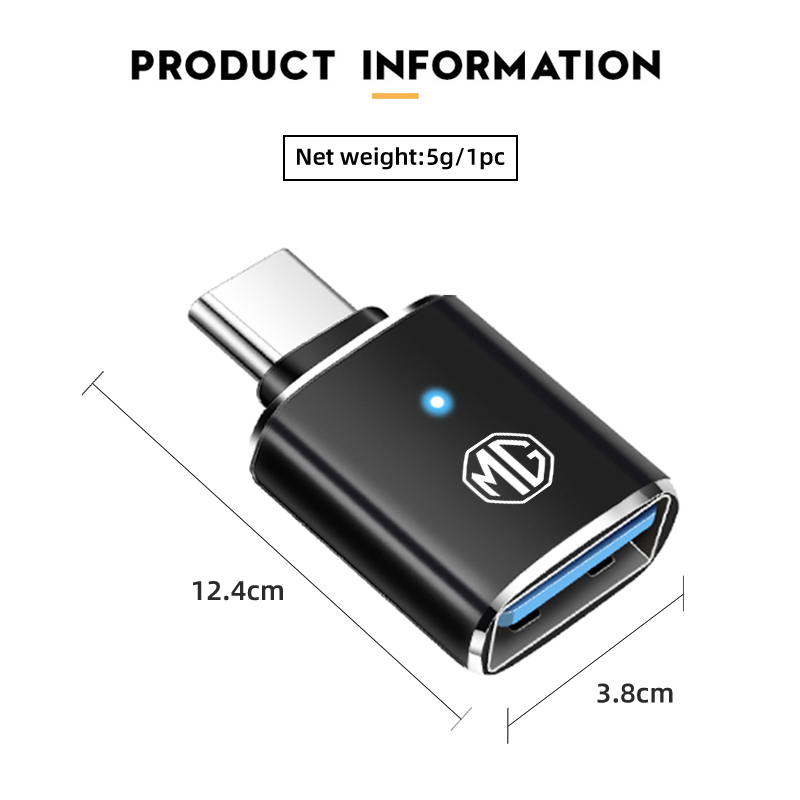 車載LEDタイプC-USB 3.0アダプターケーブルコンバー - Lighting Interior Decor のレビューと価格
