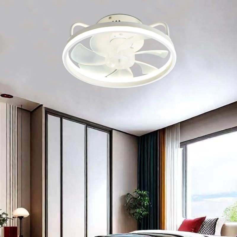 2 in 1 モダンなスマートシーリングファン寝室のシーリン - Decor Lighting Ceiling Fans のレビューと価格