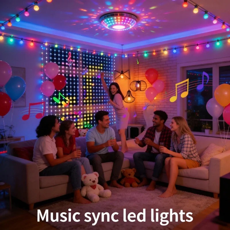 LEDカーテンライト USB電源、アプリ制御 DIYウィンド - Fairy Light Curtain のレビューと価格