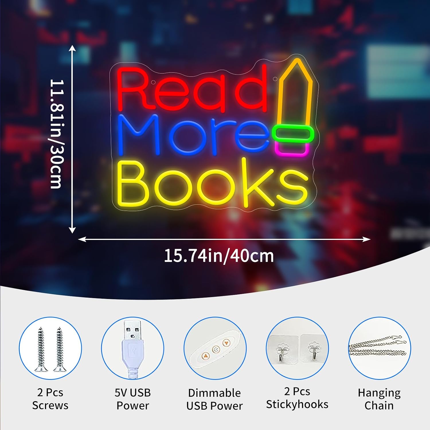 読書好きや教師へのギフトに最適な、図書館、教室、寝室の壁装飾 - Lighting Decor And More のレビューと価格