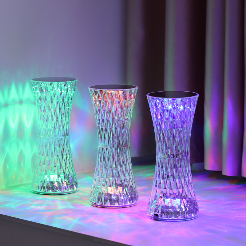 クリスタルベッドサイドテーブルランプクリスマスアクリル装飾ナ - Lighting Decoration In Bedroom のレビューと価格