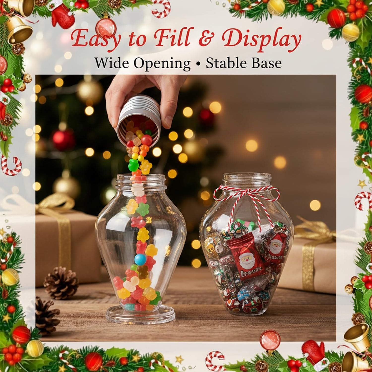 クリスマス電球ギフトジャー クリスマスツリーオーナメント 詰 - Pendant Lighting Christmas Decor のレビューと価格