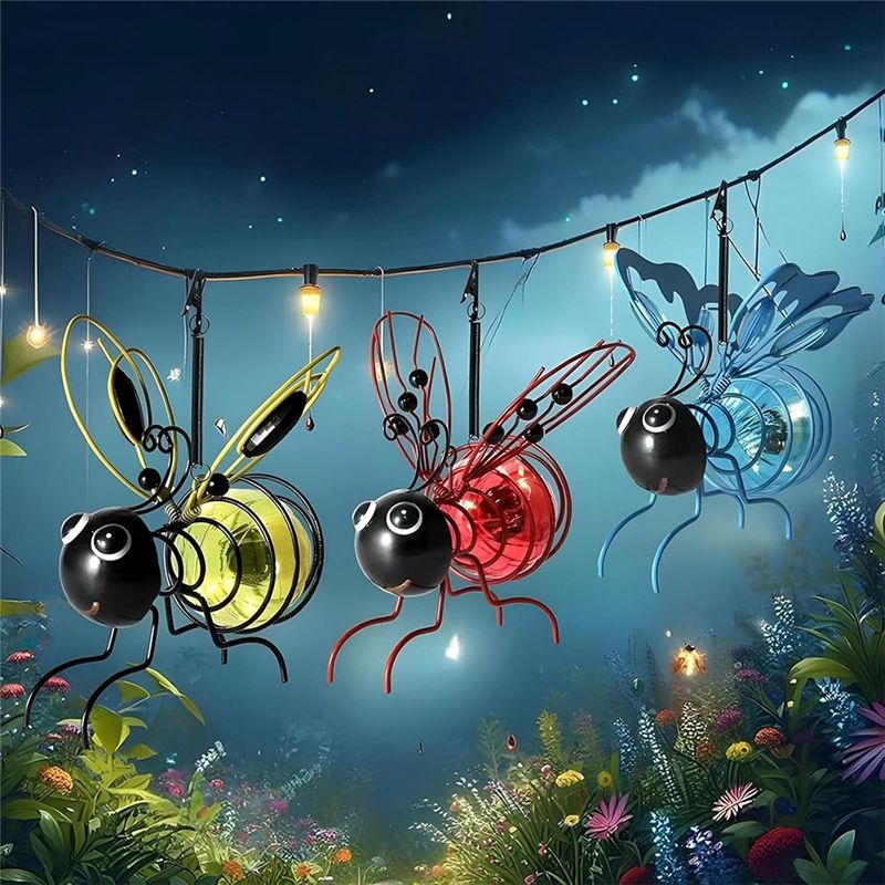 A33Z-ソーラービーシミュレーションライト、屋外用吊り下げ - Lighting Bug Decor のレビューと価格