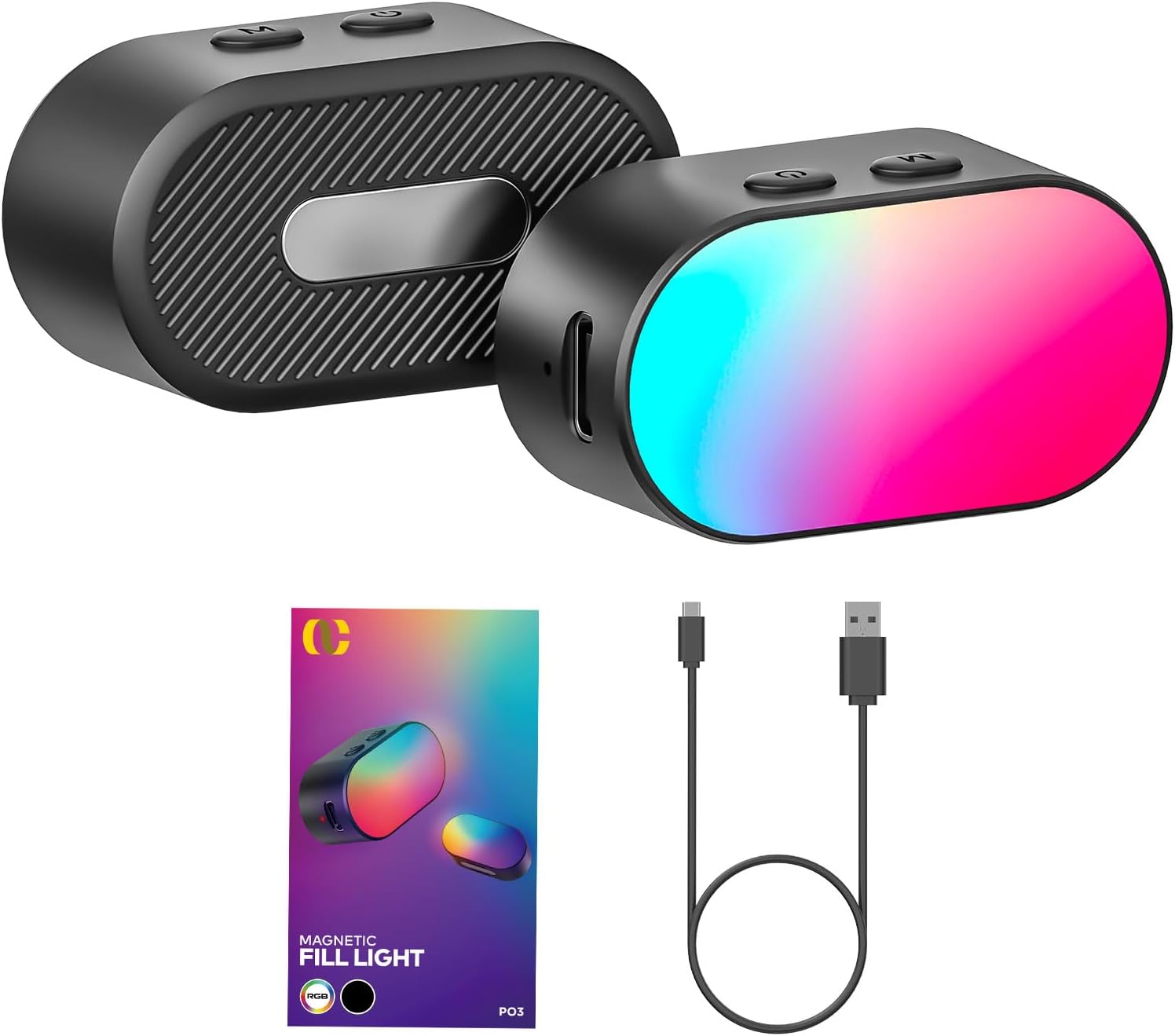 AOCHUAN ミニ RGB 磁気補助光 3 ストップ輝度  - Lighting Gallery のレビューと価格