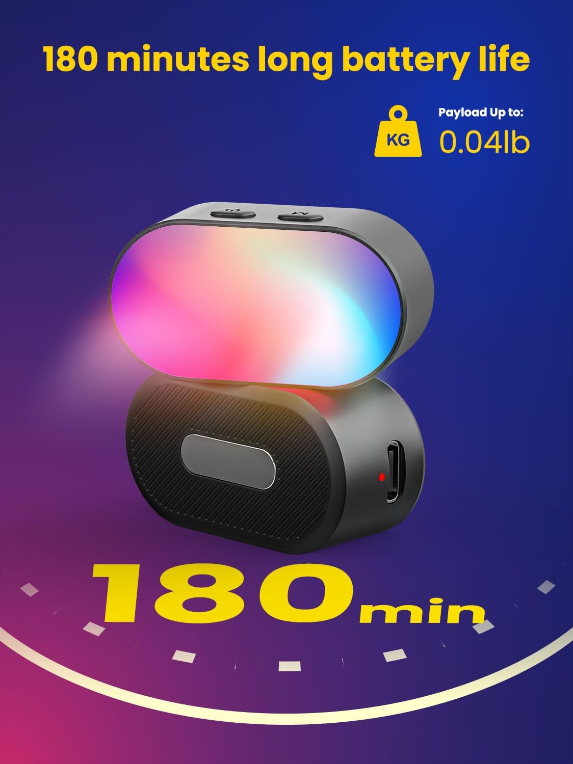 AOCHUAN ミニ RGB 磁気補助光 3 ストップ輝度  - Lighting Gallery のレビューと価格