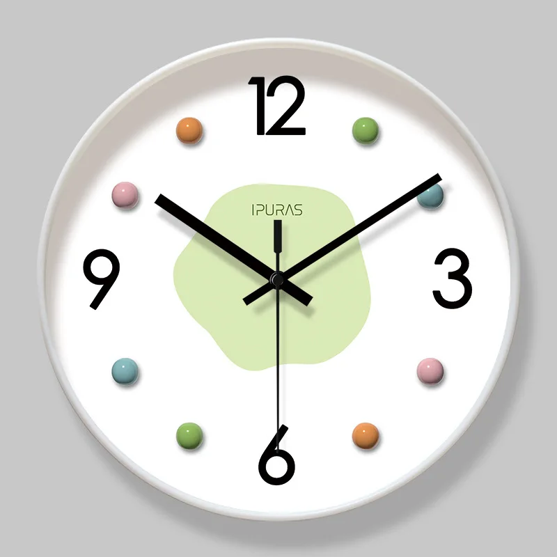 2026年ニューライトラグジュアリー北欧風壁掛け時計 リビン - Lighting Home Decor Wall Clocks のレビューと価格
