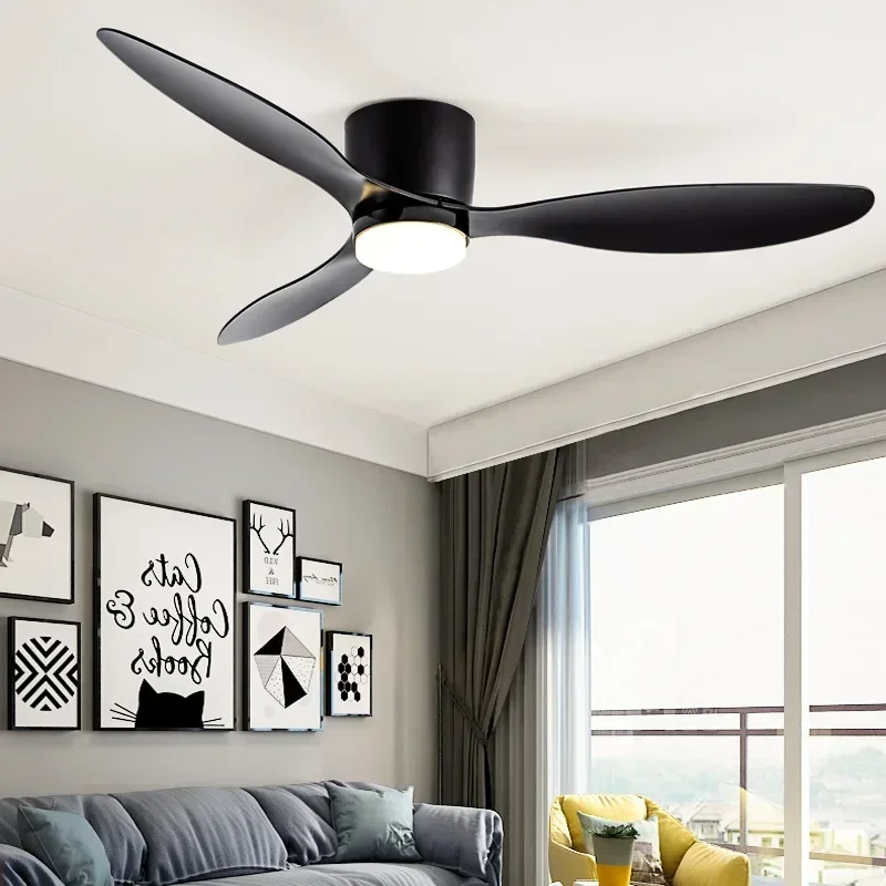 モダンなLEDシーリングファンライト、リモコン付き低床装飾ラ - Decor Lighting Ceiling Fans のレビューと価格