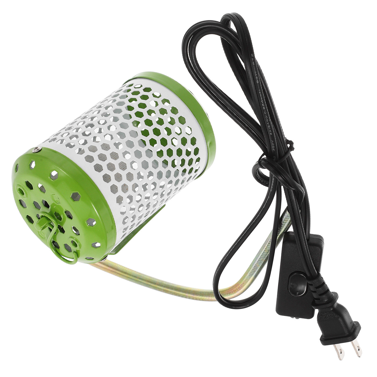 セラミック製の可変高さ調整機能付きヒートランプ。安全カバー付 - Gecko Lighting & Decor のレビューと価格