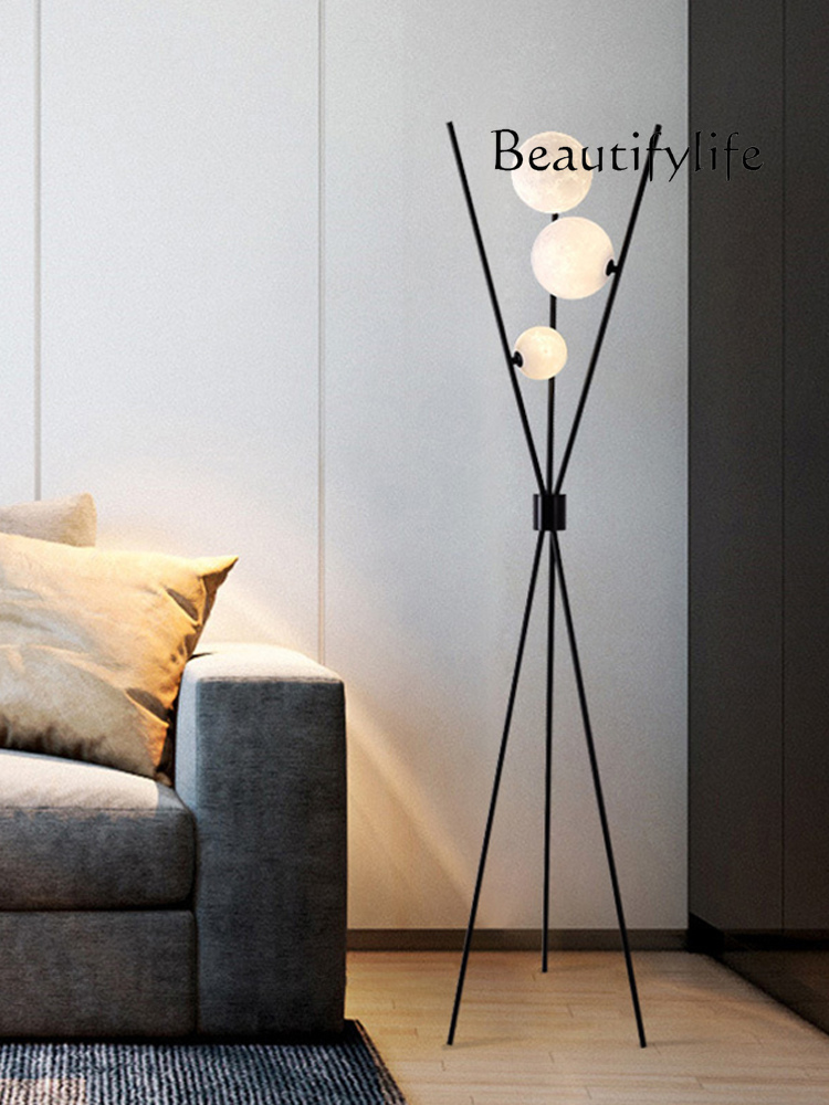 三脚フロアランプ ムーンデザイン センスライト ラグジュアリ - Floor Lamp Tripod のレビューと価格
