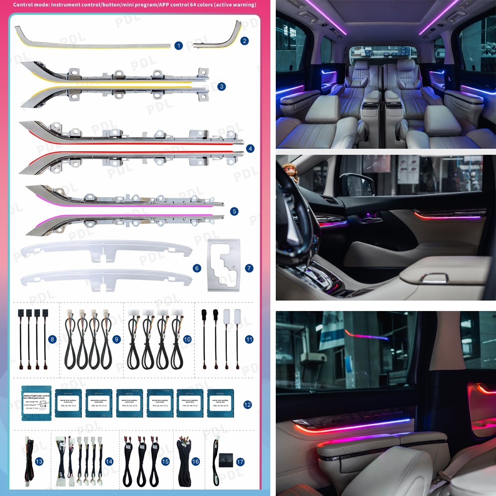 自動車アクセサリーアンビエントライトトヨタ 30/35 シリ - Lighting Interior Decor のレビューと価格