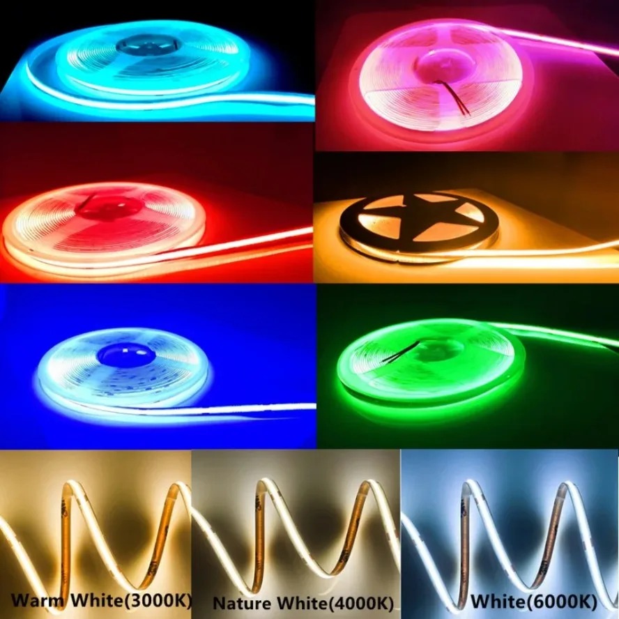 高密度穂軸LEDストリップライト,フレキシブルテープ,ウォー - Lighting Decor And More のレビューと価格
