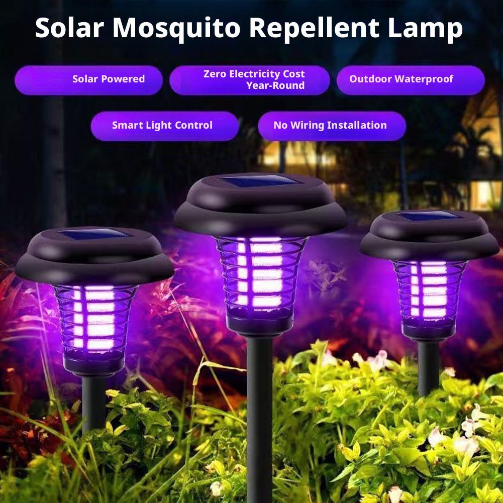 ソーラー式虫除けライト 屋外用 2-in-1 蚊取り器＆通路 - Lighting Bug Decor のレビューと価格