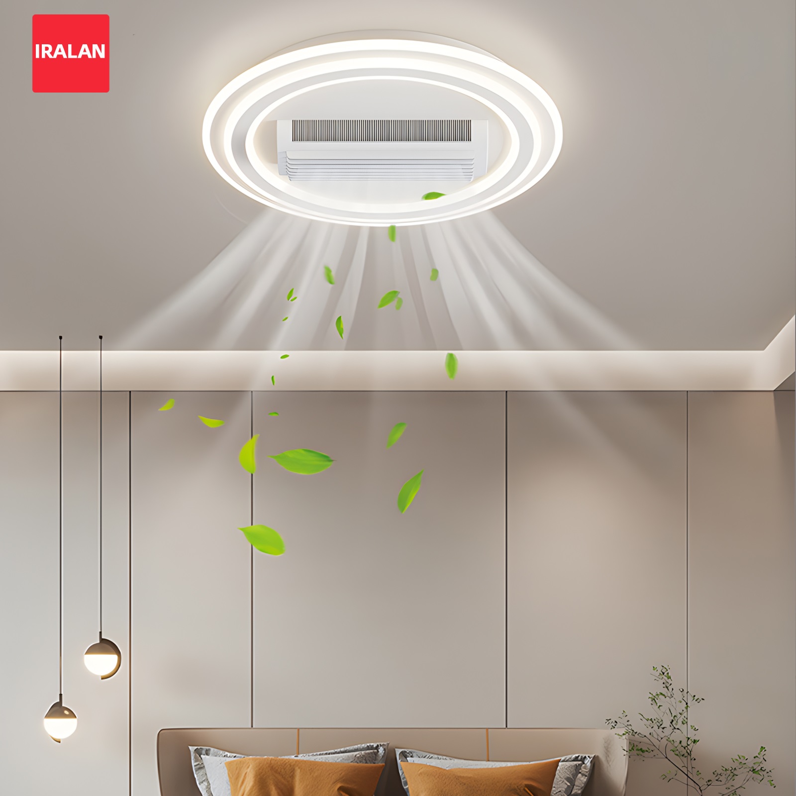 モダンなシーリングファンライト、スマート照明装飾、リモコン調 - Decor Lighting Ceiling Fans のレビューと価格