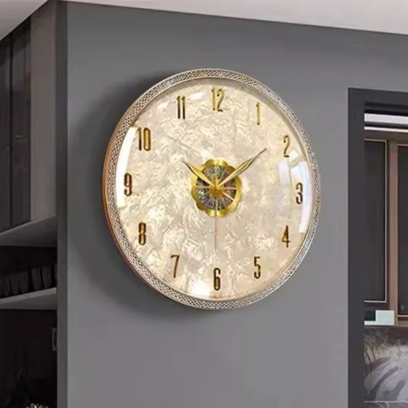 モダンライトラグジュアリーリビングルーム壁掛け時計 部屋の装 - Lighting Home Decor Wall Clocks のレビューと価格