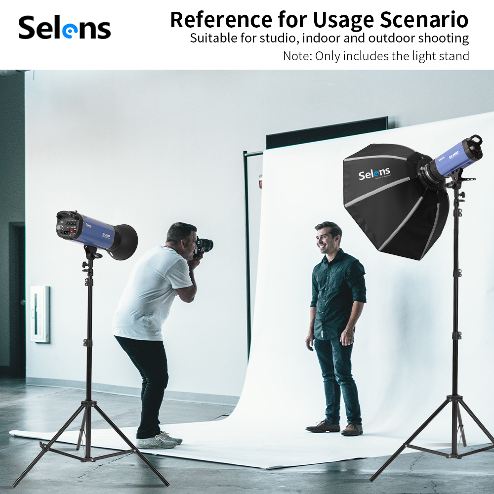 Selens 2.2~3.95m エアクッションライトスタン - Lighting Gallery のレビューと価格