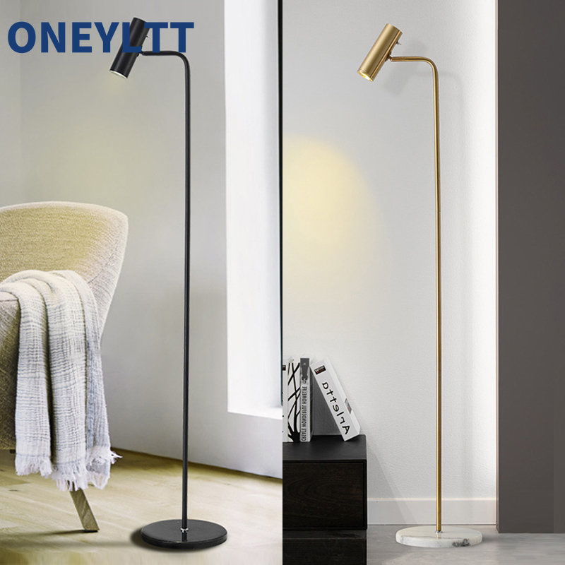 モダンなデザインの円形LEDフロアランプ,調整可能な照明強度 - Floor Lamp Tripod のレビューと価格