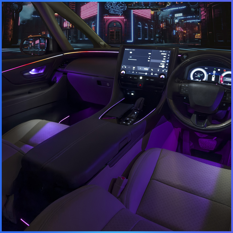TMPRO 64色ダイナミックLEDアンビエントライト。トヨ - Lighting Interior Decor のレビューと価格