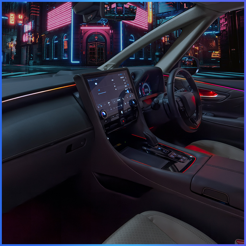TMPRO 64色ダイナミックLEDアンビエントライト。トヨ - Lighting Interior Decor のレビューと価格