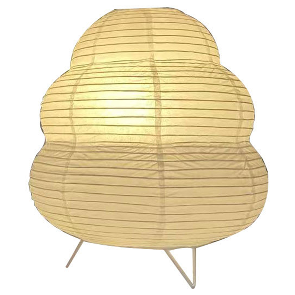 ベッドサイドスタディテーブルランプ和紙クリエイティブ三脚フロ - Floor Lamp Tripod のレビューと価格