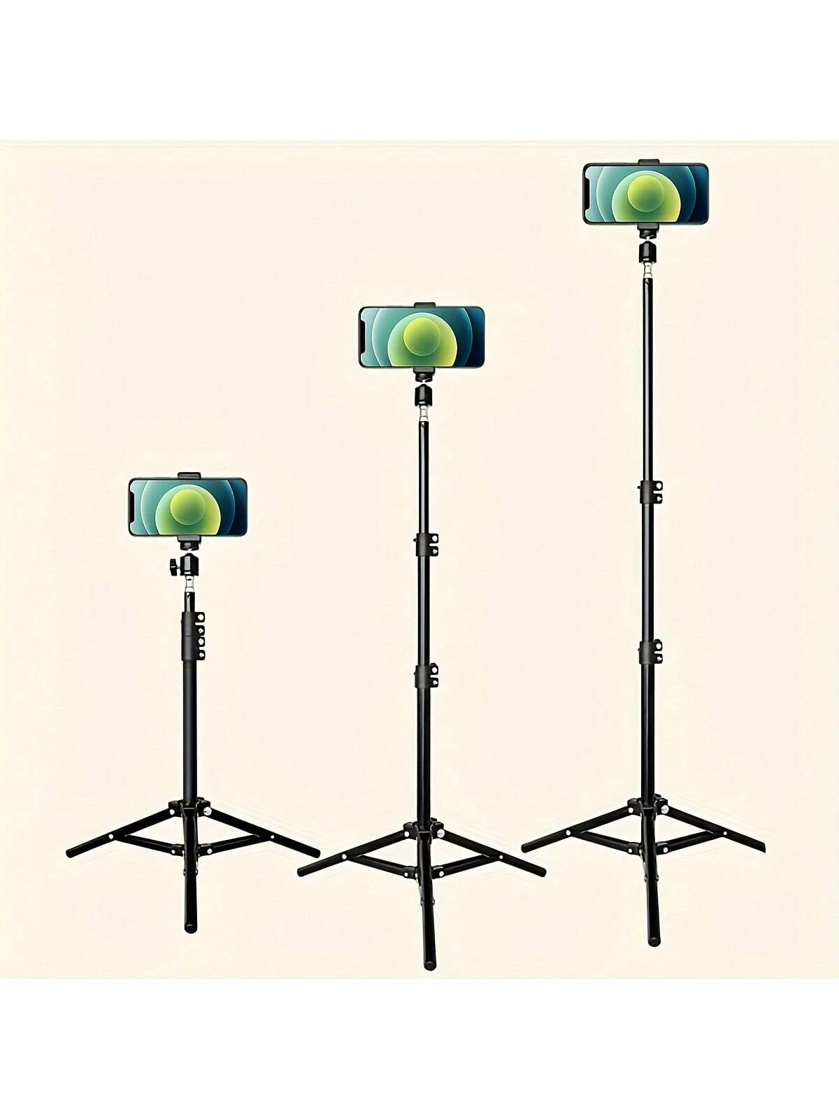 1pc 43.31インチ床置き三脚、モバイルビデオライブブロ - Floor Lamp Tripod のレビューと価格