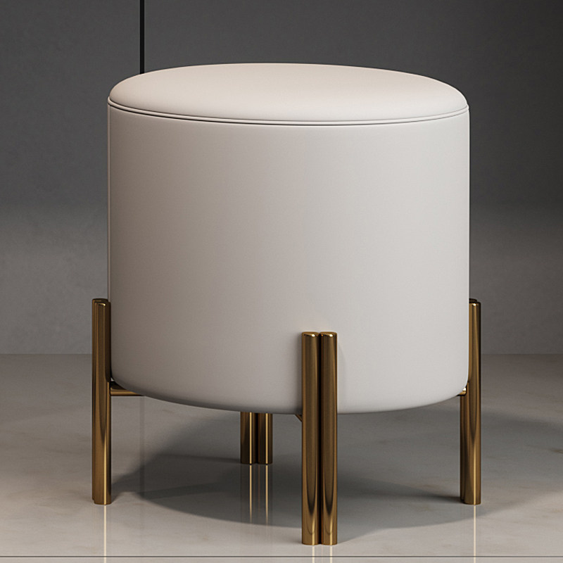 高級感のある、洗練されたデザインのレザースツール。モダンでシ - Furniture Lighting & Decor Magazine のレビューと価格