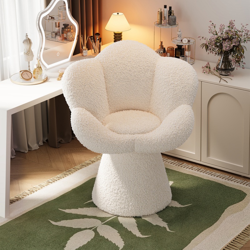 # 回転式メイクアップチェア 寝室用ドレッシングテーブル 新 - Furniture Lighting & Decor Magazine のレビューと価格