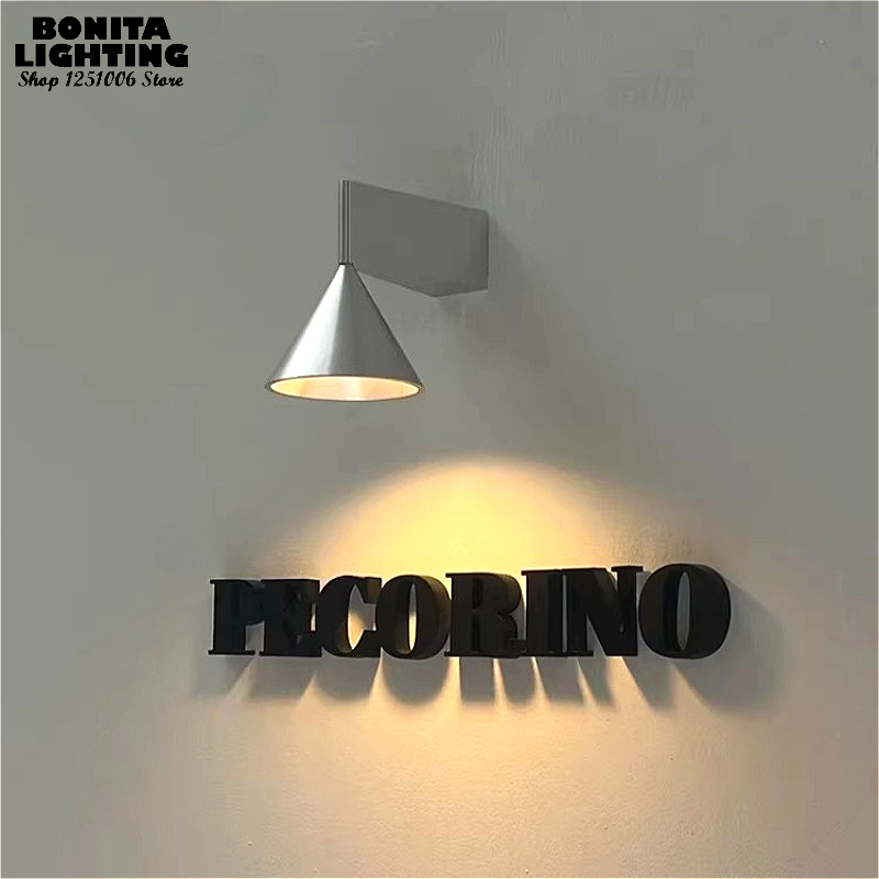 北欧幾何学模様の円錐形ウォールランプ、背景壁/オフィス/ホテ - Geometric Lamp Shade のレビューと価格