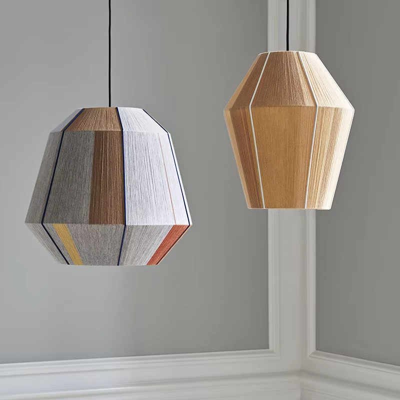 籐製ペンダントライト ボヘミアン幾何学模様ハンギングランプ  - Geometric Lamp Shade のレビューと価格