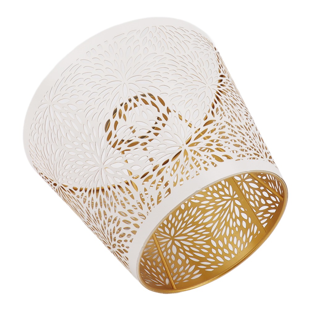シンプルな鉄製ランプシェード 幾何学模様 中型シャンデリアラ - Geometric Lamp Shade のレビューと価格