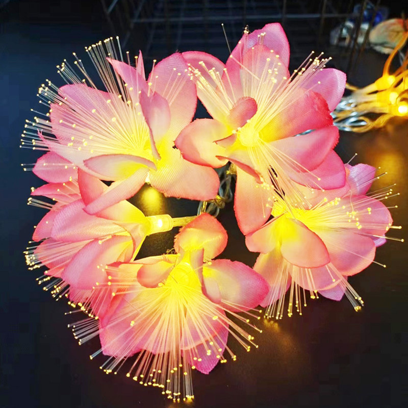花 LED ストリングライト屋内パーティークリスマス吊り照明 - Fairy Light Curtain のレビューと価格