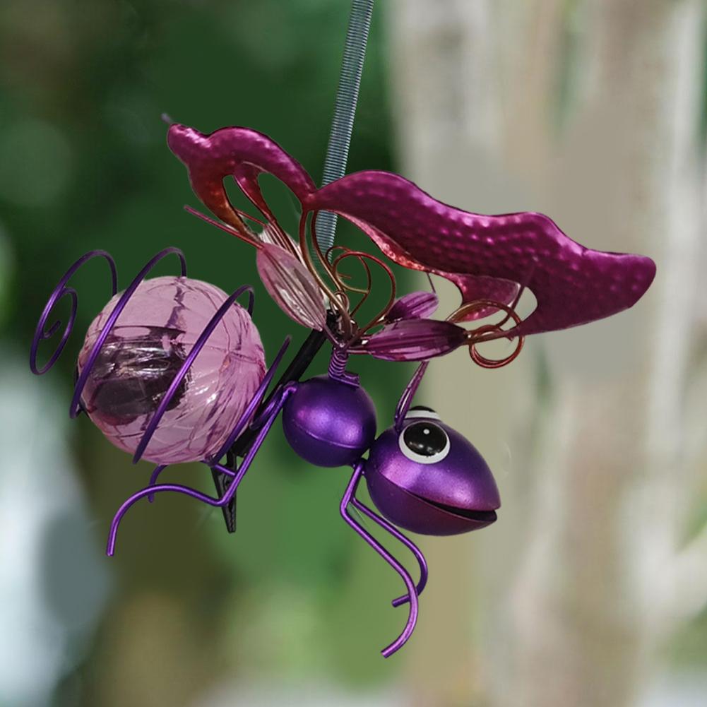 ソーラー吊り下げ式虫除けライト、飛翔昆虫妖精ランプ、ガーデン - Lighting Bug Decor のレビューと価格