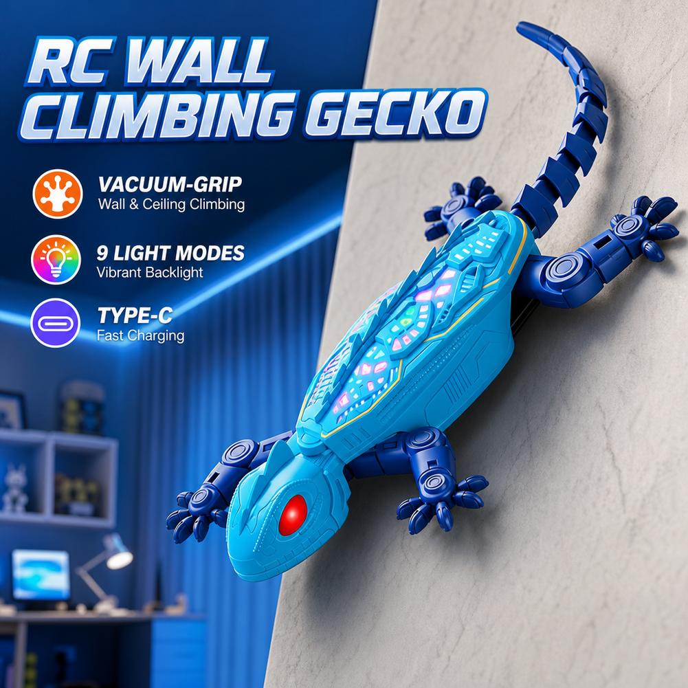 2.4GHz対応の壁走行型ラジコンカー。電気で動く、リアルな - Gecko Lighting & Decor のレビューと価格