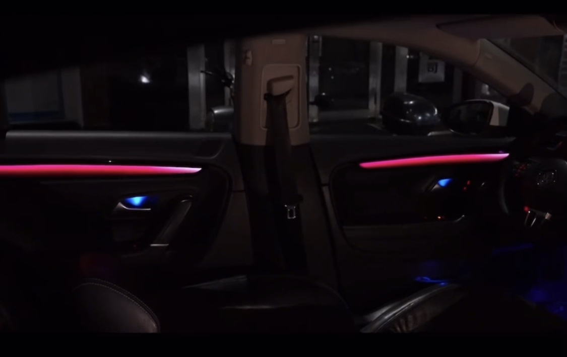 海外版車内シンフォニーアトモスフィアライトパネル改造装飾アク - Lighting Interior Decor のレビューと価格