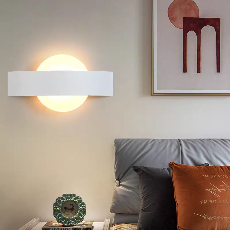 LED アクリルウォールライトモダンなミニマリストクリエイテ - Geometric Lamp Shade のレビューと価格