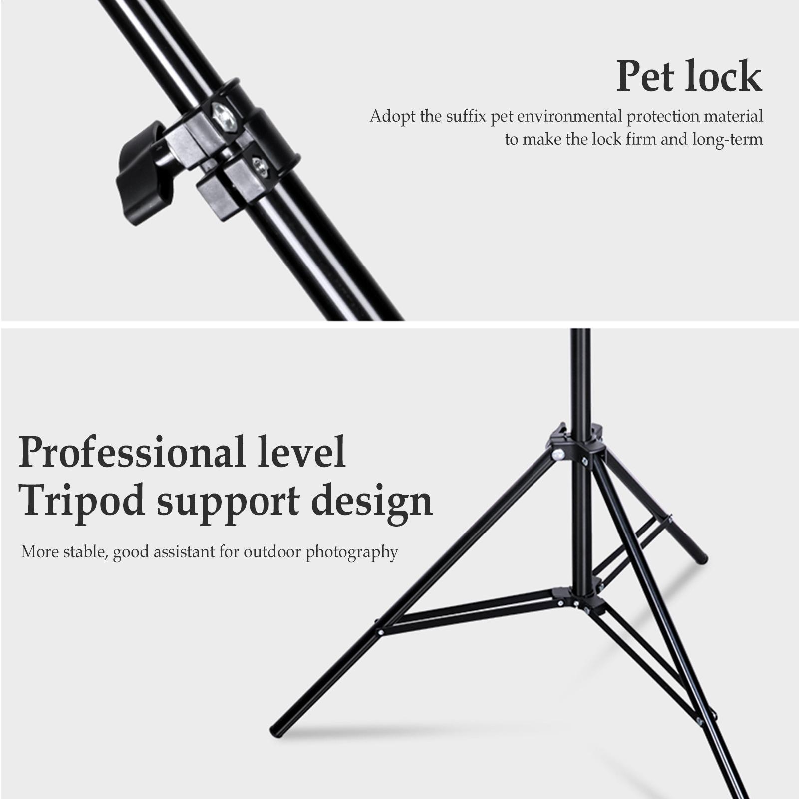 2m キャンプライトスタンド折りたたみ伸縮三脚調節可能な軽量 - Floor Lamp Tripod のレビューと価格