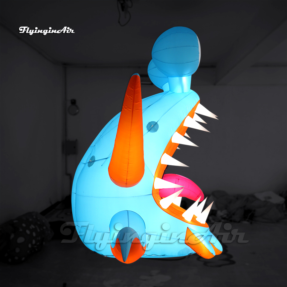 3mのパーソナライズされた照明付き巨大インフレータブルモンス - Lighting Bug Decor のレビューと価格