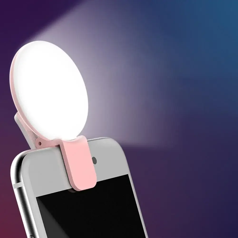携帯電話 LED Selfie リングライトポータブルミニ耐 - Lighting Gallery のレビューと価格