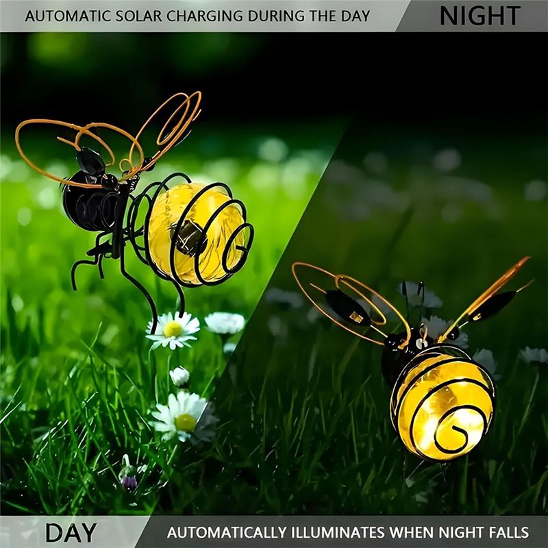 ABKW-ソーラービーシミュレーションライト、屋外用吊り下げ - Lighting Bug Decor のレビューと価格