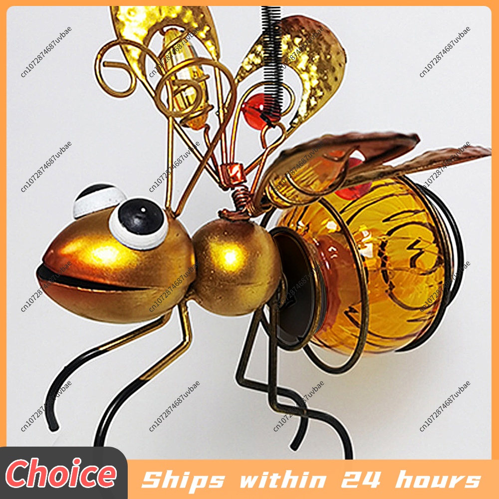 ソーラー式昆虫ランプ 吊り下げ式飛翔昆虫ランプ 屋外ガーデン - Lighting Bug Decor のレビューと価格