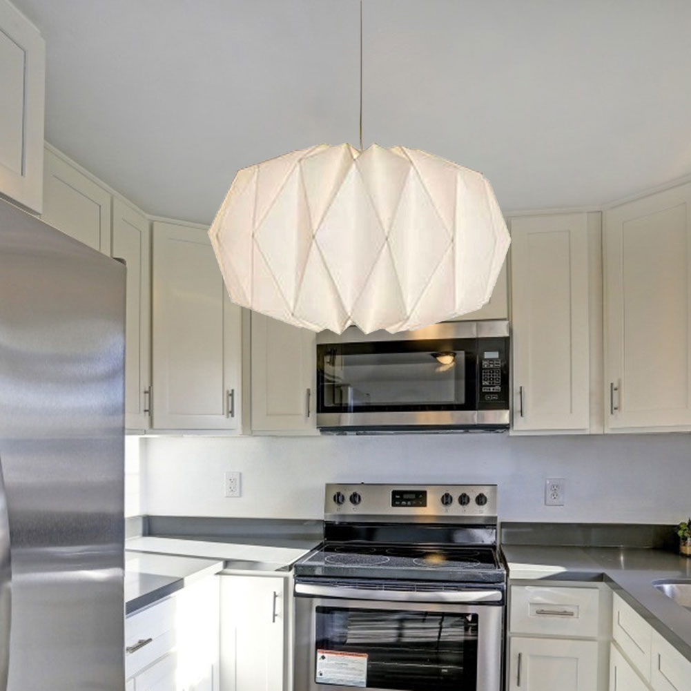 ハンギングランプカバー北欧スタイルシャンデリアランプシェード - Geometric Lamp Shade のレビューと価格